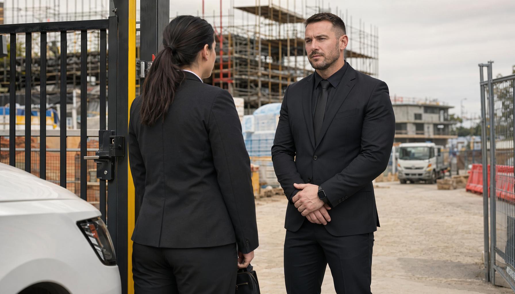 Enforcement support services on site