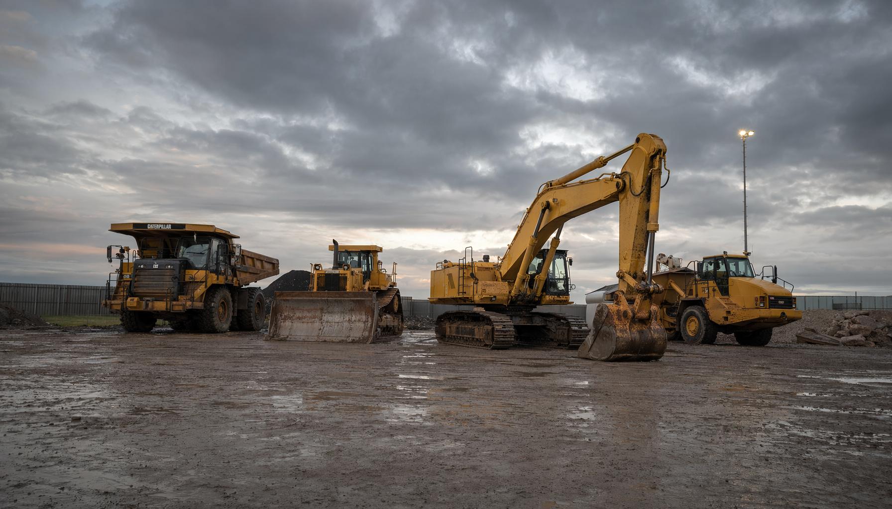 Secured asset repossession for construction plant