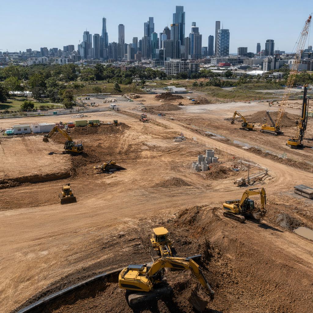 Construction equipment recovery operations